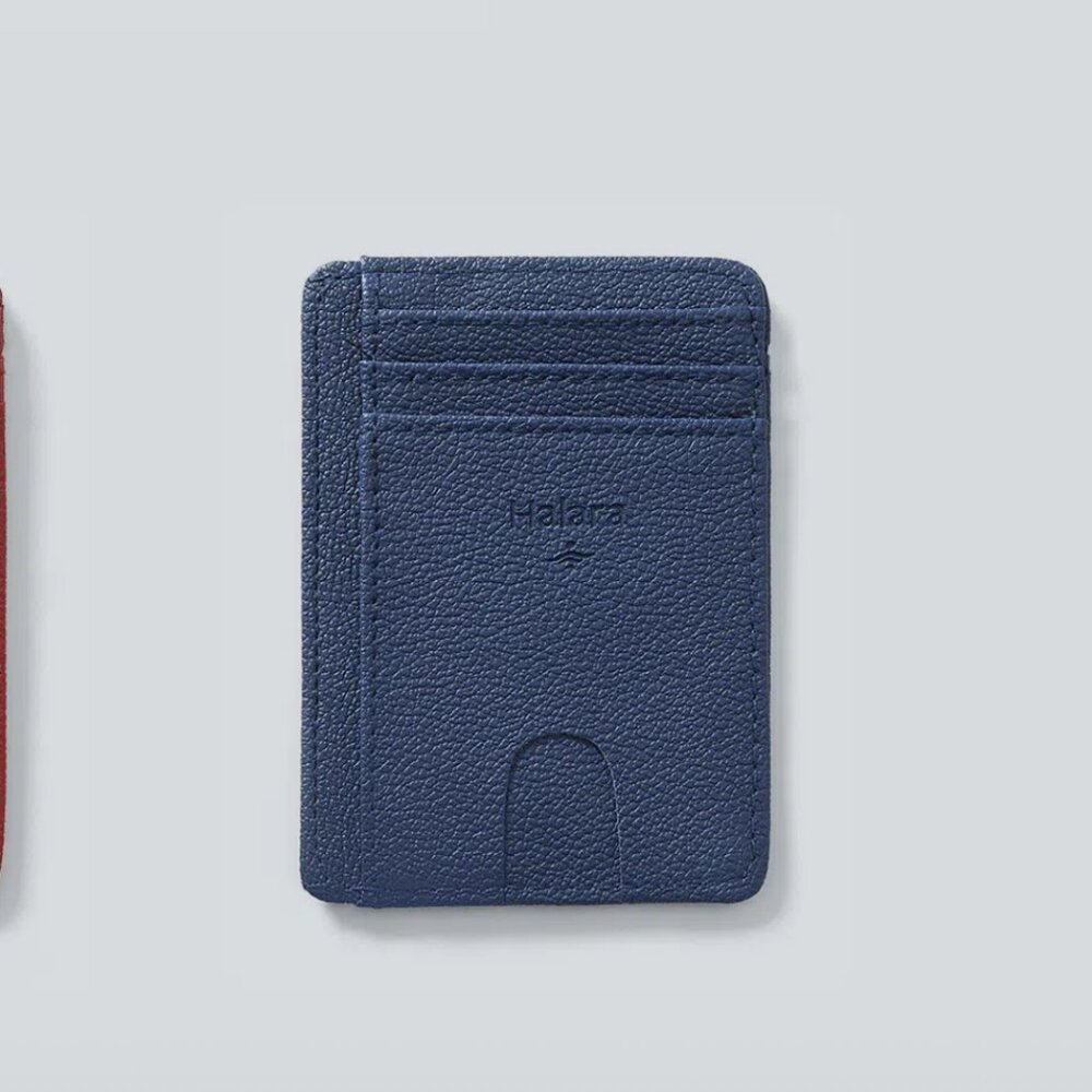 NEW Halara Card Holder Dark Blue Wallet Credit 1pc
